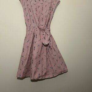 Anthropologie Maeve Vintage Swimmer Pattern Dress